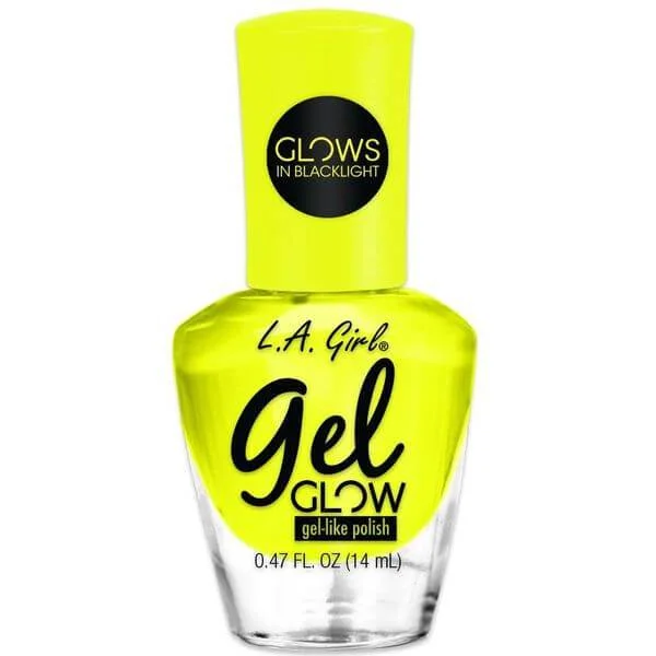 Strengthening nail gel topper-LA Girl Led Glare Gel Glow Nail Polish