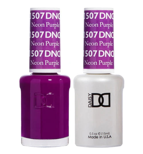 Chrome nail gel topper-DND Duo - Neon Purple - 507