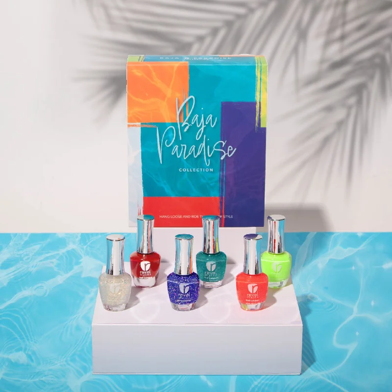 Rapid-dry nail top coat-Baja Paradise Nail Polish Collection