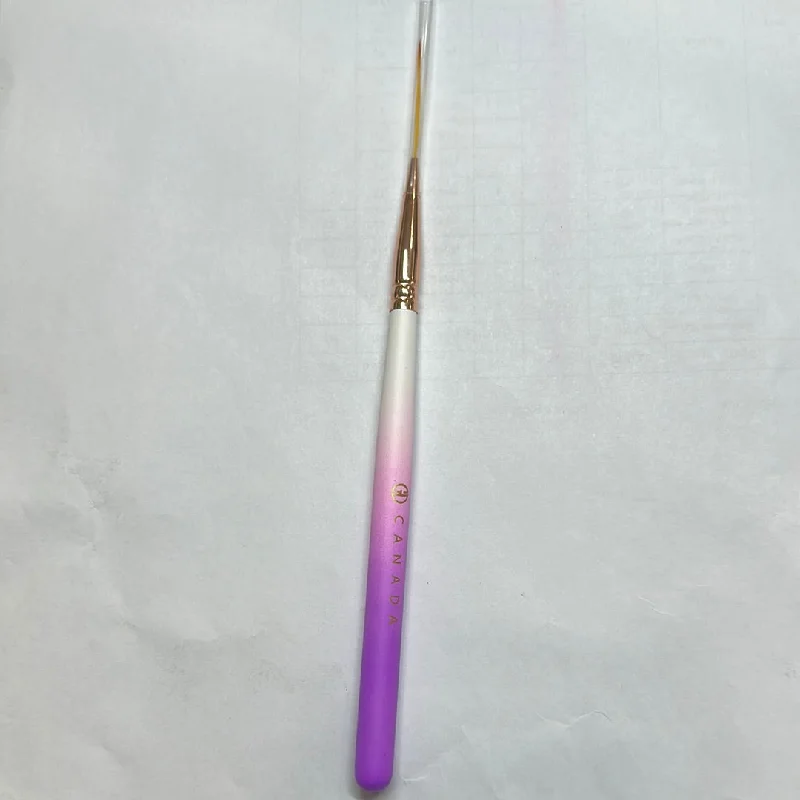 Dual-color nail gel-GND LONG LINE NAIL ART BRUSH - PURPLE COLOR