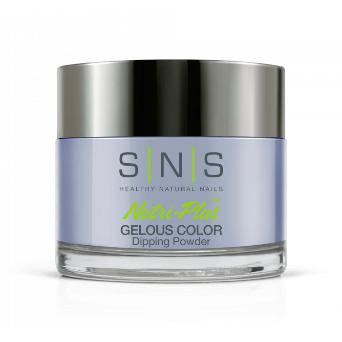 Fast-bond nail adhesive-SNS Dip Powder IS12 Blue Leisure Suit