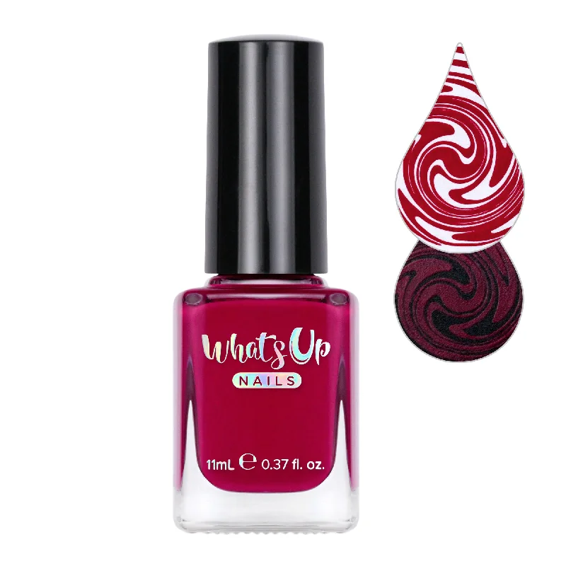 Crystal nail art designs-Whats Up Nails - Box of Whine Stamping Polish