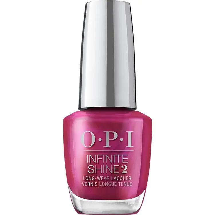 Moisturizing cuticle balm-OPI Infinite Shine Merry In Cranberry