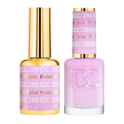 Gel nail polish remover-DND DC Duo - Faded Violet - 288