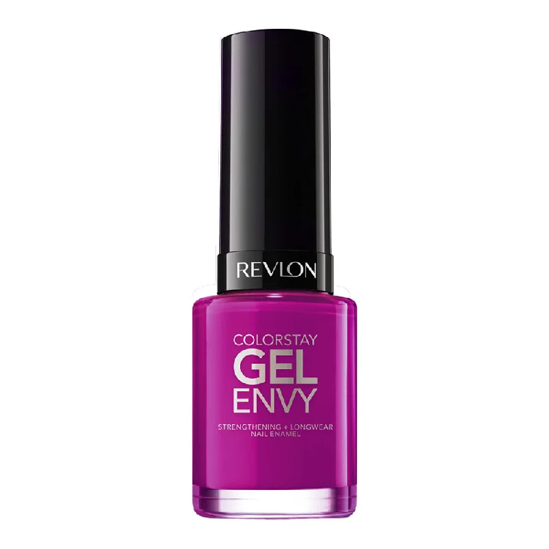 Matte nail polish sealant-Revlon ColorStay Gel Envy 11.7ml 405 BERRY TREASURE