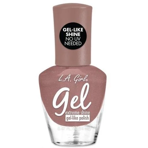 Shimmery nail art designs-LA Girl Lingerie Gel Extreme Shine Polish