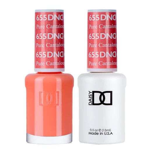 UV-resistant nail polish kits-DND Duo - Pure Cataloupe - 655