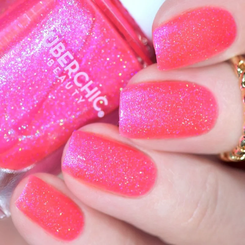 Anti-chip nail sealant-UberChic Beauty - Bubblegum Princess Nail Polish