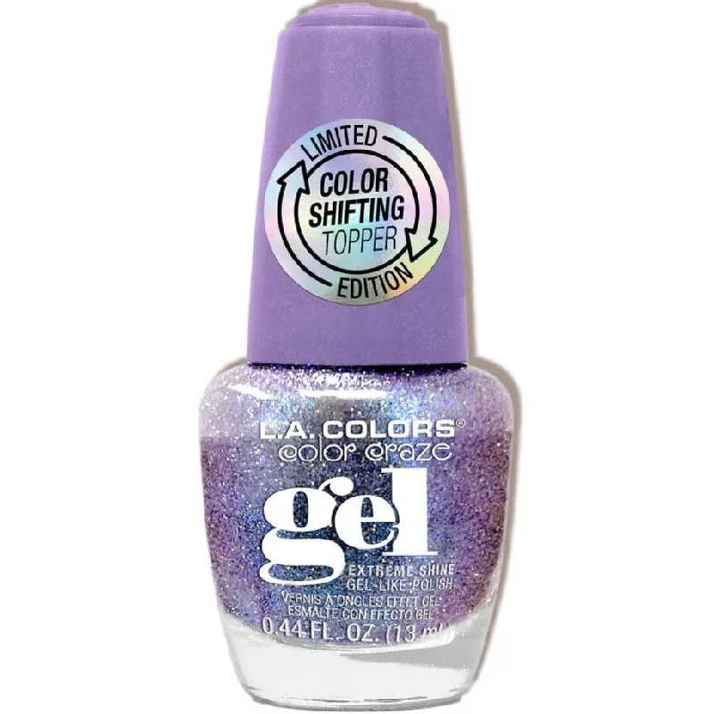 Pastel nail polish colors-LA Colors Galactic Gel Nail Polish