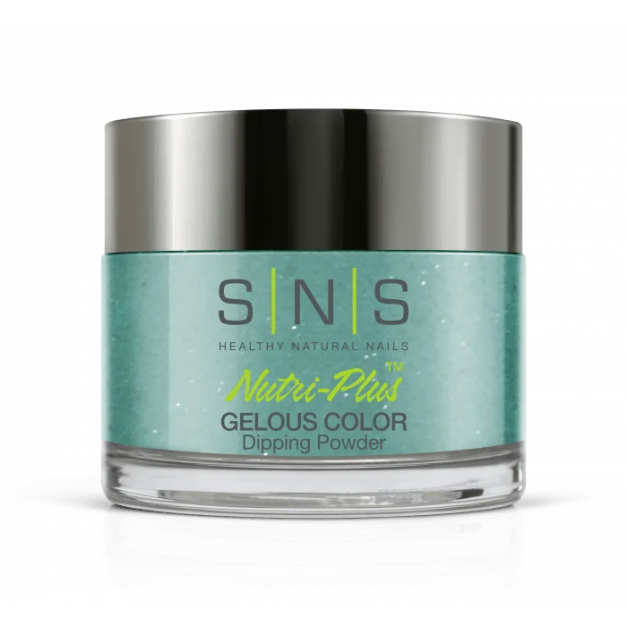 Satin nail gel overlay-SNS Dip Powder HH32 Rendezvous Bay