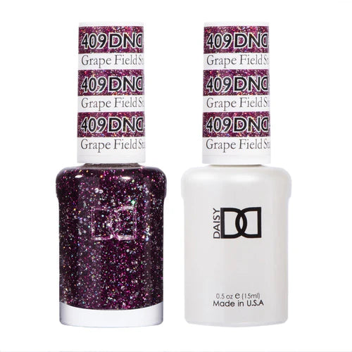 Water-based nail varnish-DND Duo - Grape Field Star - 409