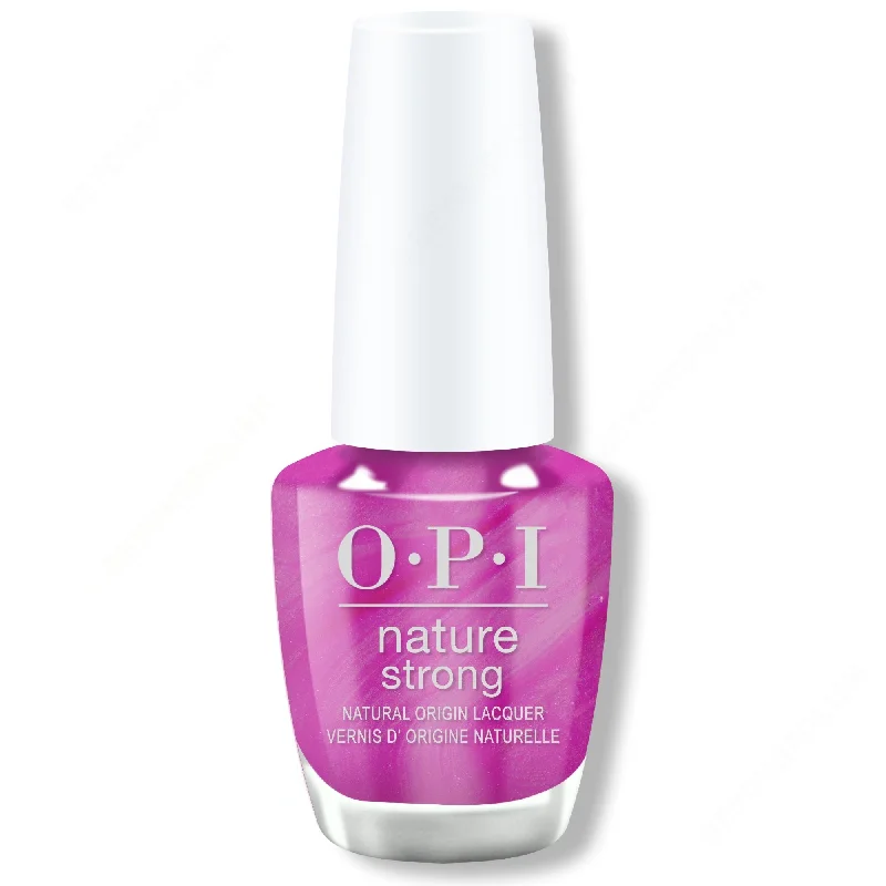 Strong nail adhesive glue-OPI Nature Strong - Thistle Make You Bloom 0.5 oz - #NAT022