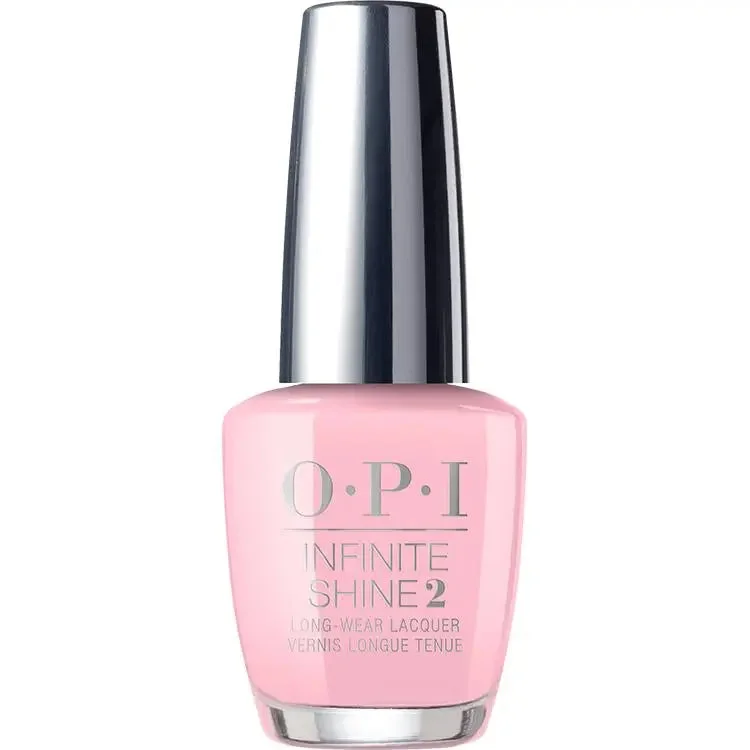 Matte nail gel finish-OPI Infinite Shine Pretty Pink Perseveres