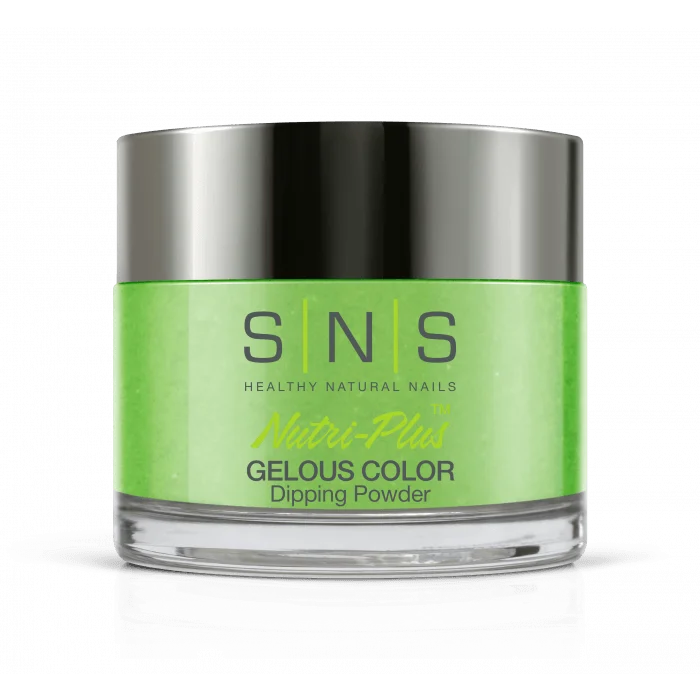 Protective nail gel finish-SNS Dip Powder HH01 Emerald Temple