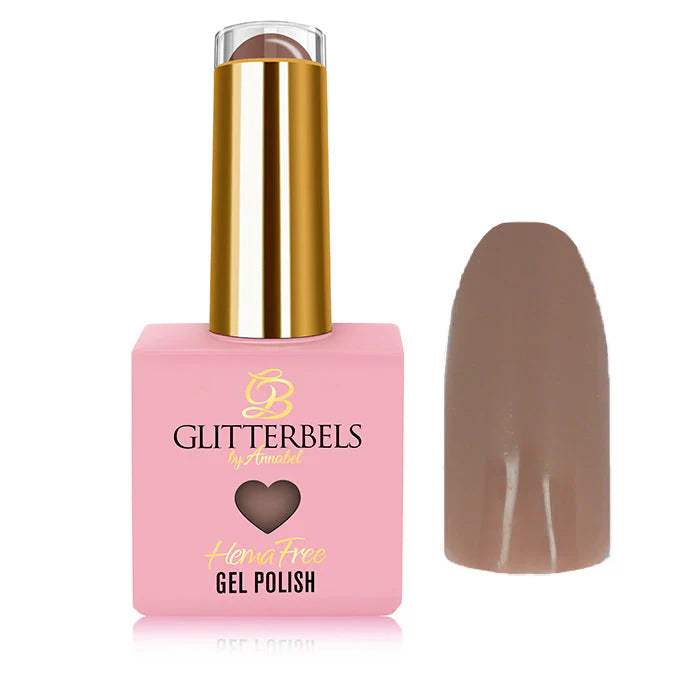 Compact nail organizer-Glitterbels Gel Polish Hema Free - Frosted Cookie 0.27 oz.