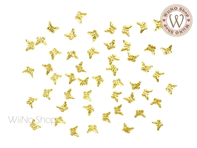 Compact nail storage-Butterfly Metal Studs - 10 pcs