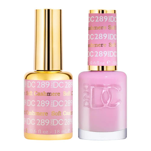 Neon nail polish shades-DND DC Duo - Soft Cashmere - 289