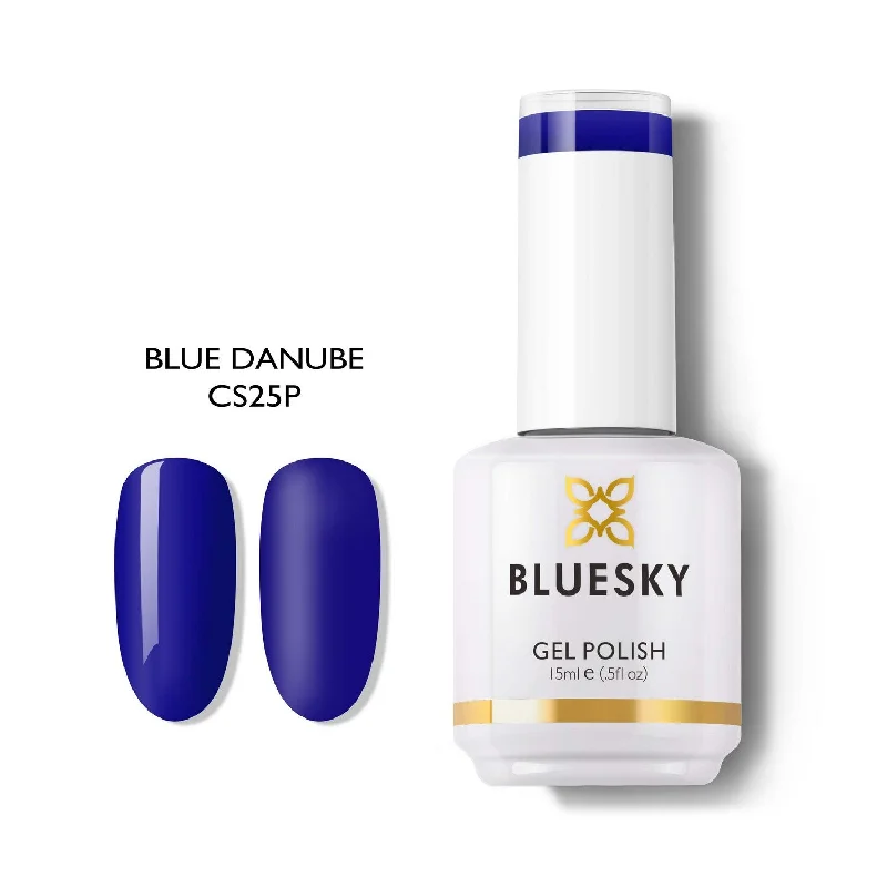 Sparkle nail art toppers-Pro | BLUE DANUBE | 15ml Gel Polish