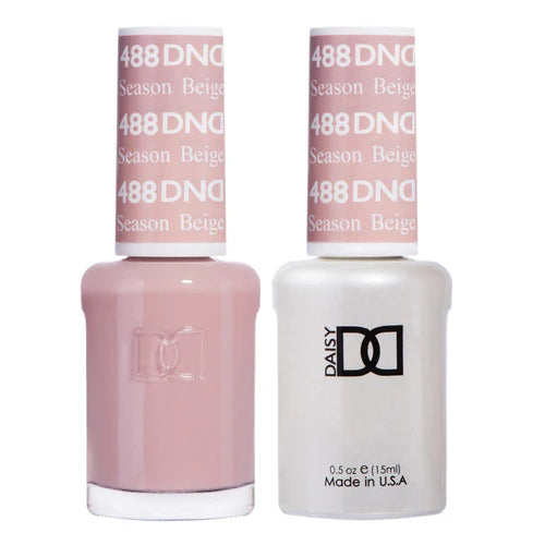 Mirror-effect nail glitter-DND Duo - Seasond Beige - 488