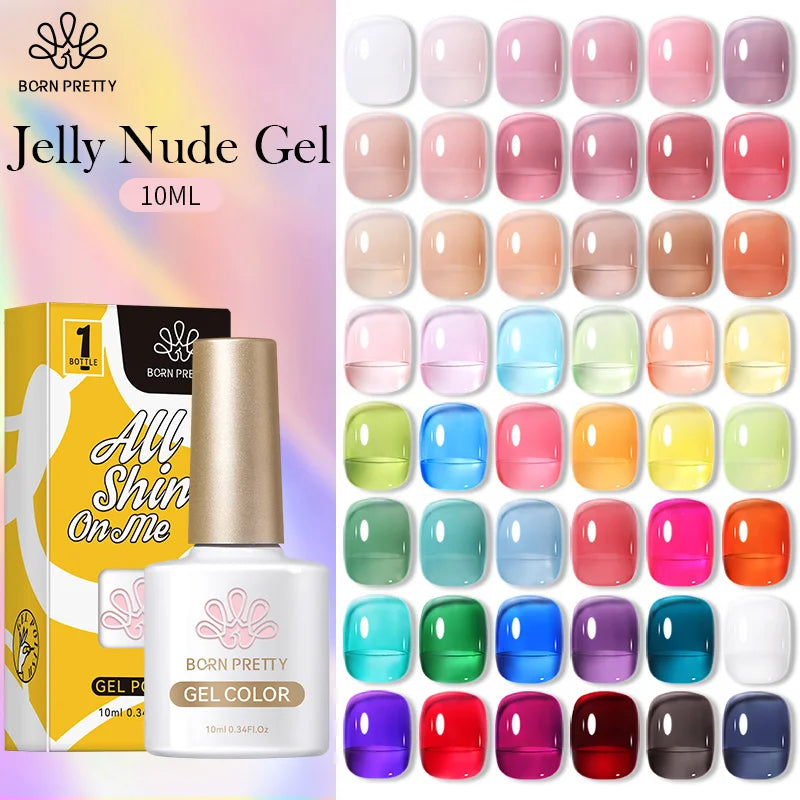 Portable nail gel dryer-Jelly Gel Nude Nail Polish (10ml)